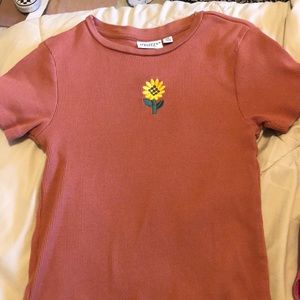 Sunflower Cropped Tee